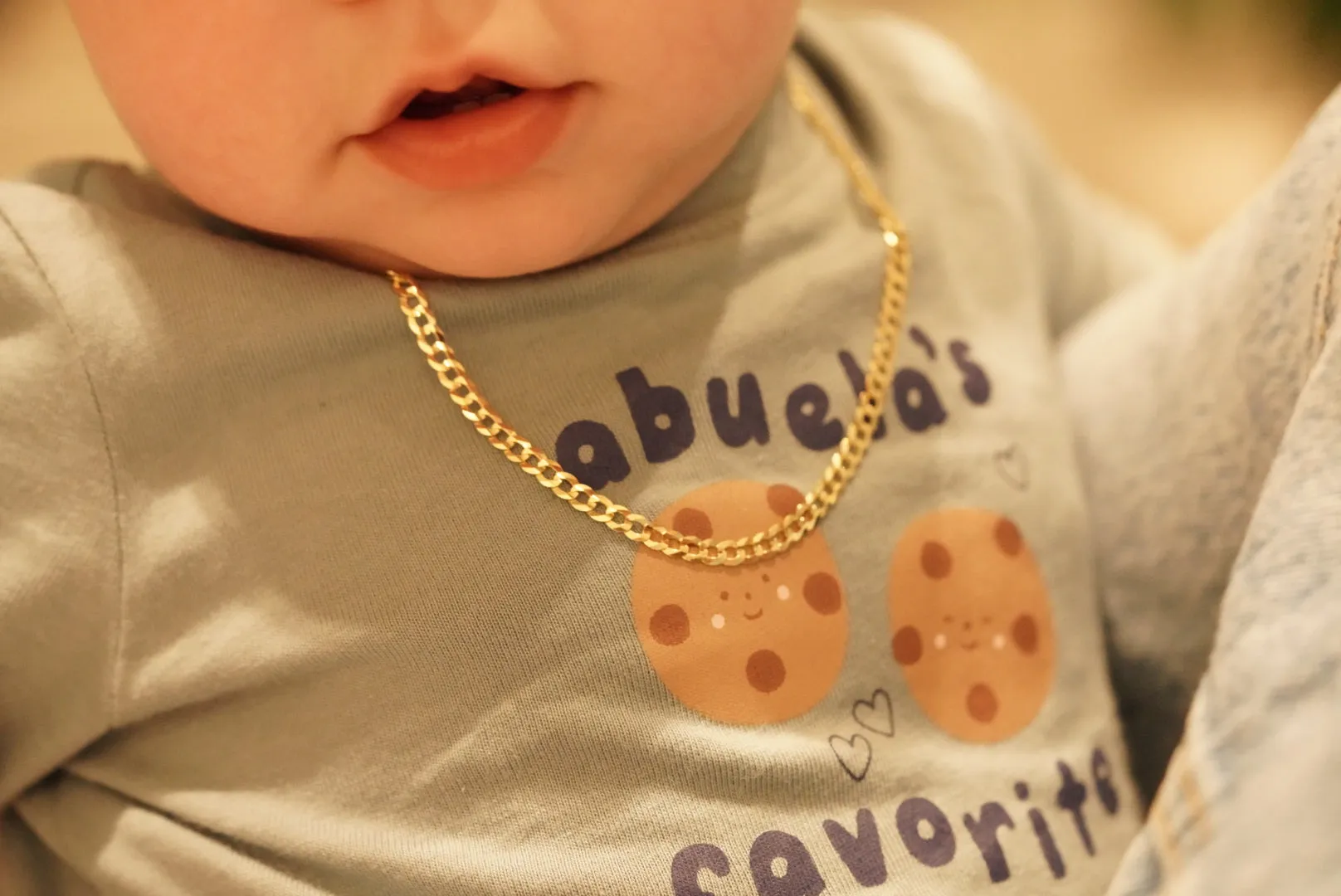 [0–10 Years Old] Lifetime Set – Thick Diamond-Cut Gold Chain & Bracelet for Your Little One