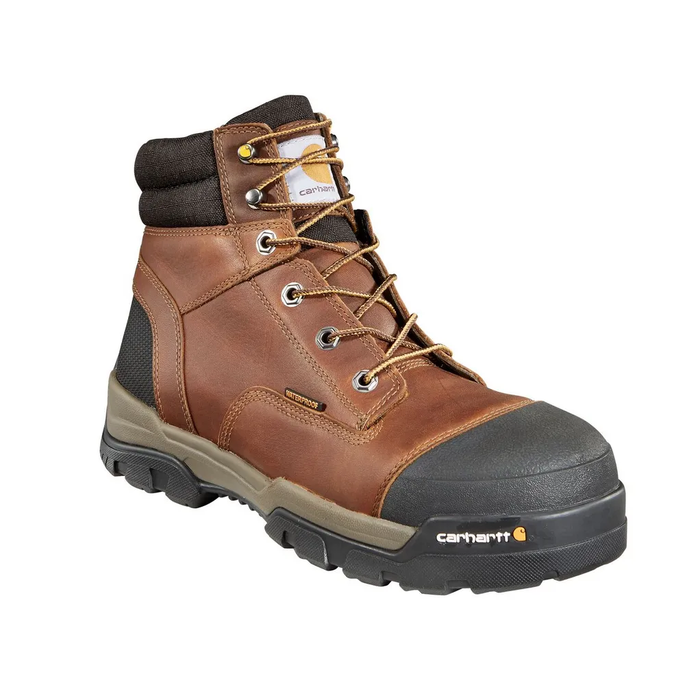 6-INCH GROUND FORCE COMPOSITE TOE - TAN-Peanut Oil Tan Leather | Carhartt CME6355
