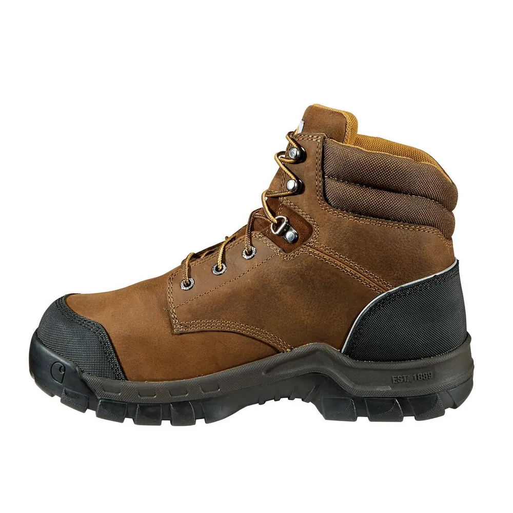 6-INCH INTERNAL MET GUARD COMPOSITE TOE WORK BOOT - DKBRN-Dk Brown Oil Tanned | Carhartt CMF6720