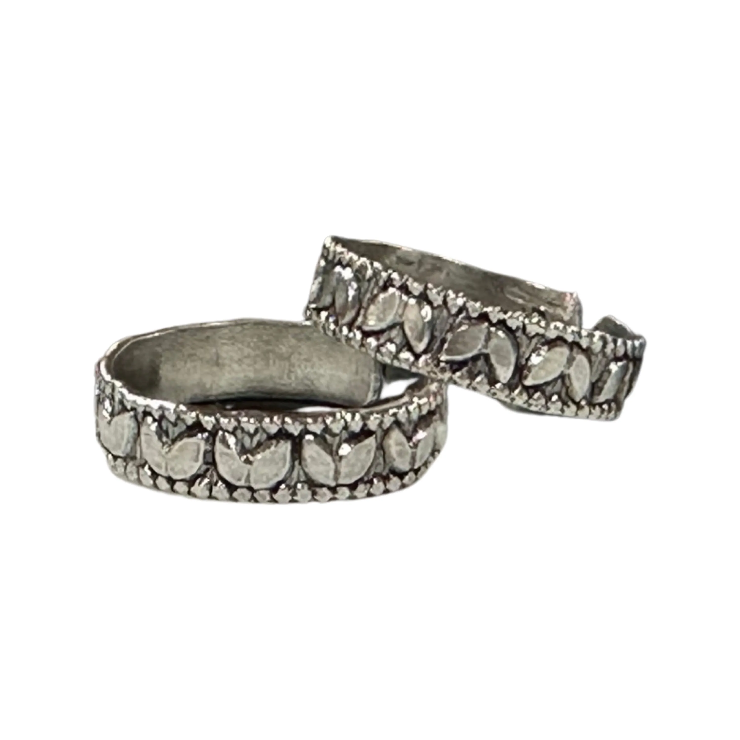 925 Sterling Silver Oxidized Toe-rings - Design #04