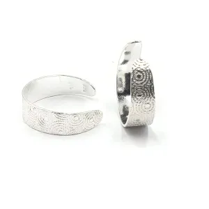 925 Sterling Silver Toe-rings - Design #04