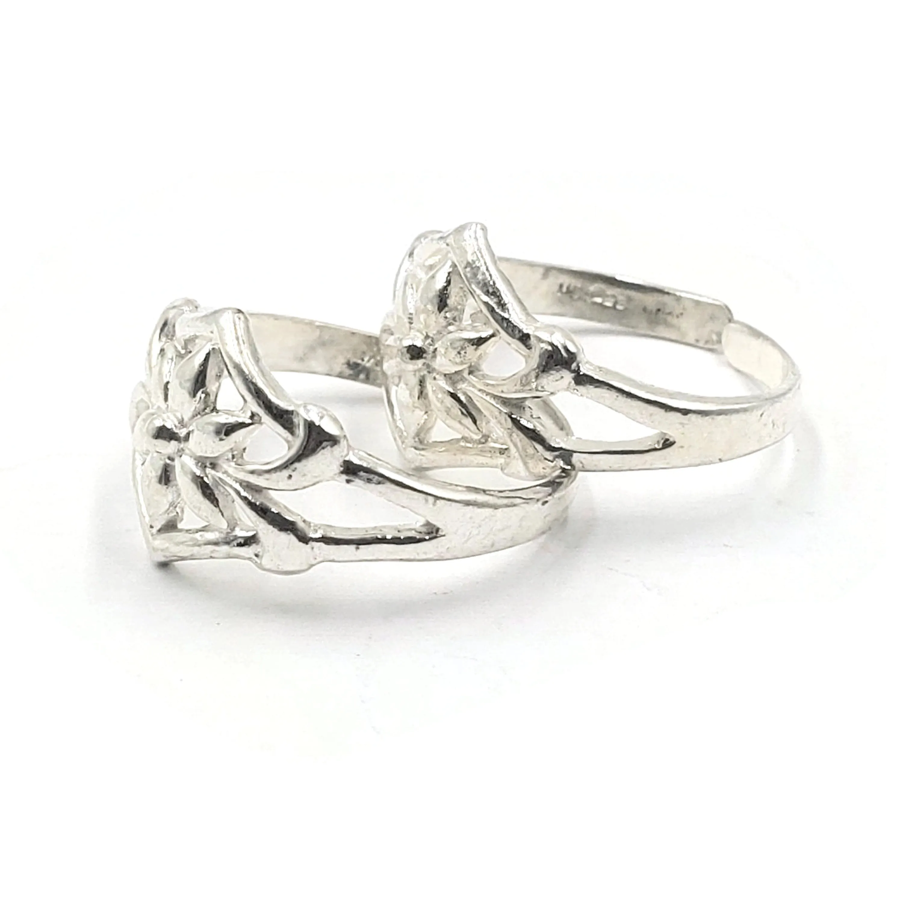 925 Sterling Silver Toe-rings - Design #07