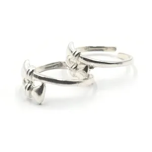 925 Sterling Silver Toe-rings - Design #08
