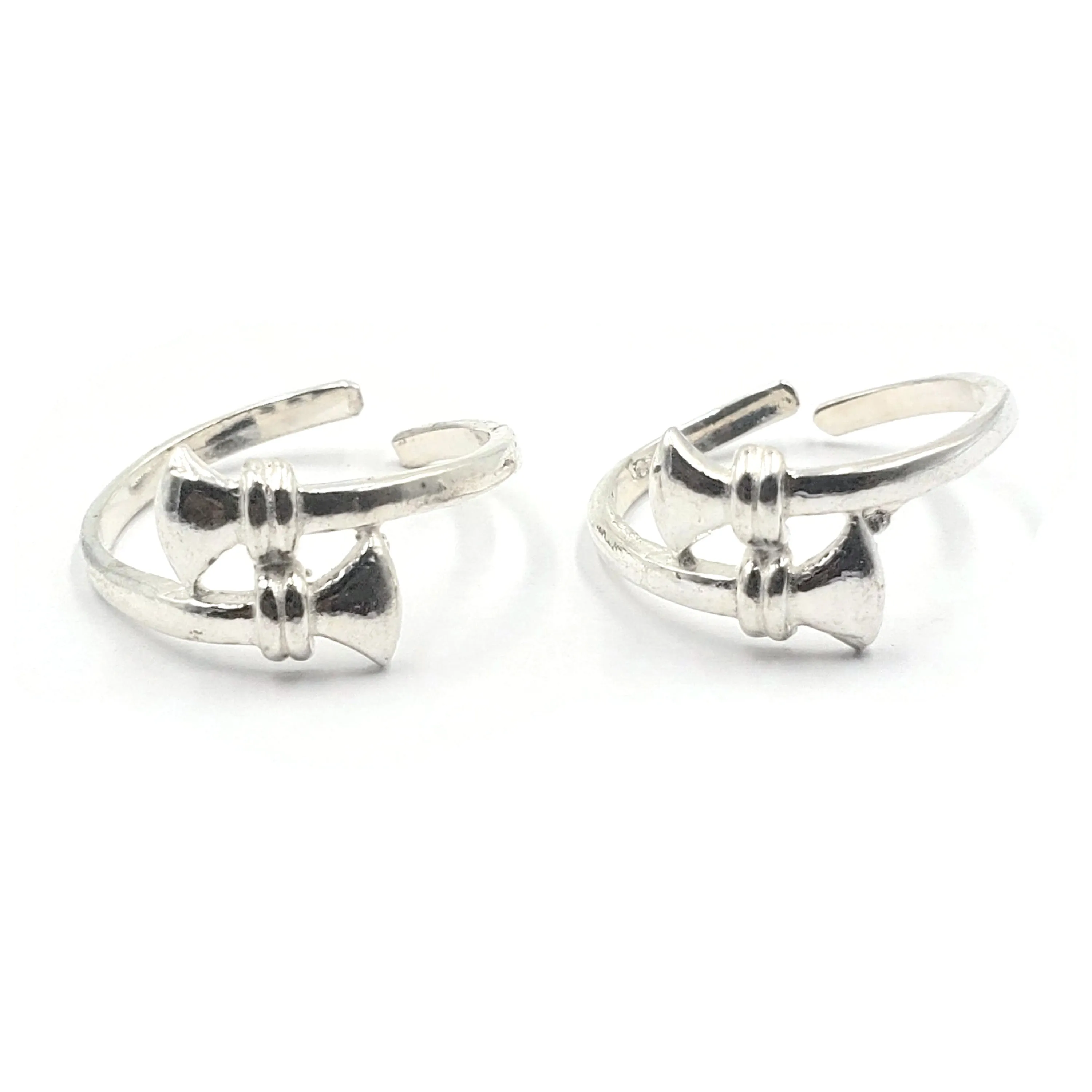 925 Sterling Silver Toe-rings - Design #08