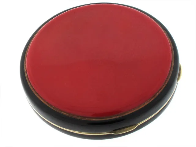 Art Deco Chinoiserie Compact with Jade and Diamonds in 14K