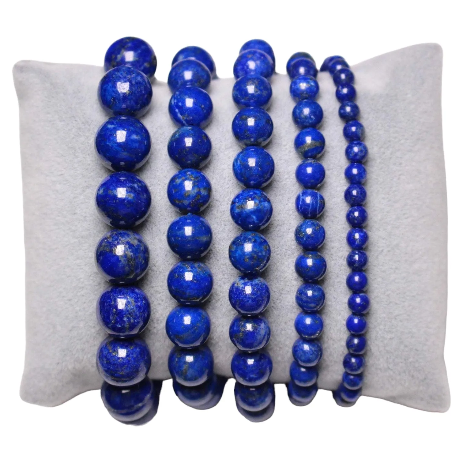 Bracelet lapis lazuli AA  non teinté