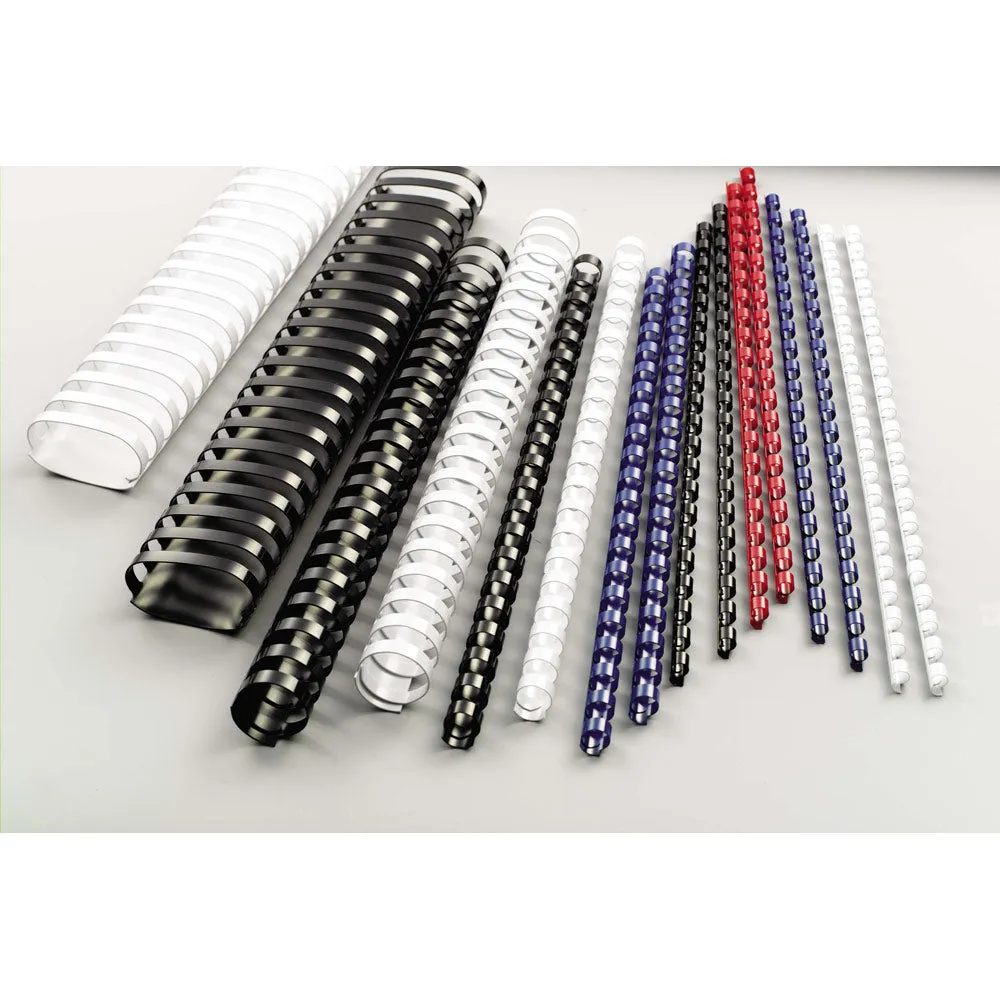 Comb Binding Spiral 6mm Plastic