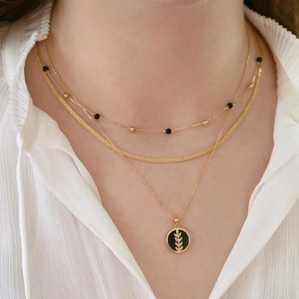 Fortuna Necklace in Lapis Lazuli