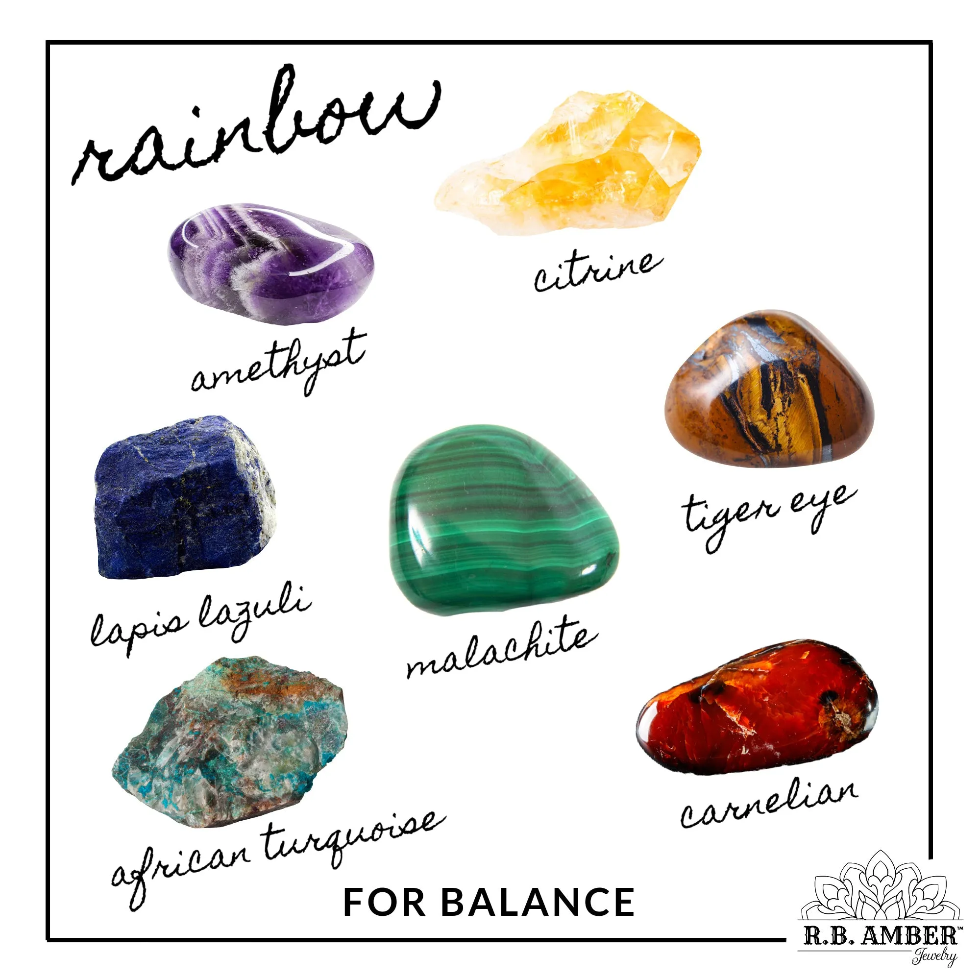 Kids | Rainbow Chakra   Raw Cherry Amber Hazelwood Necklace