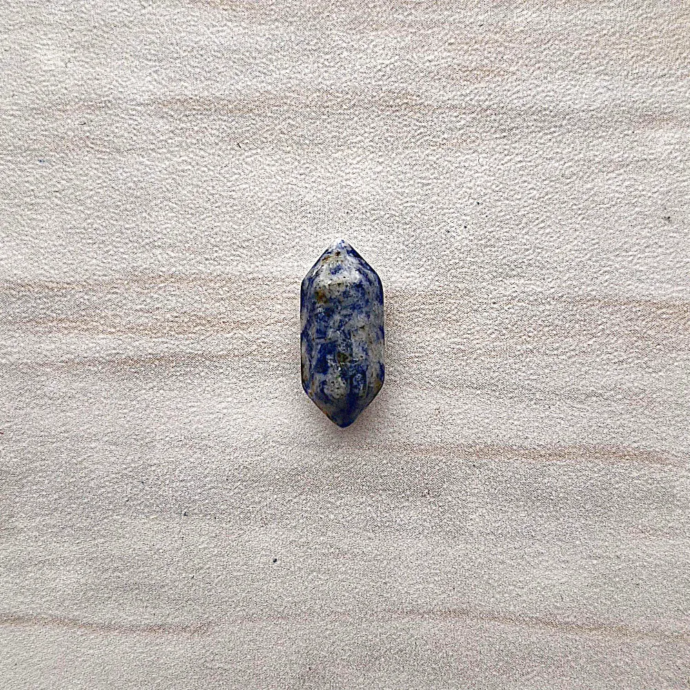 Lapis Lazuli Double Terminated Crystal Nugget