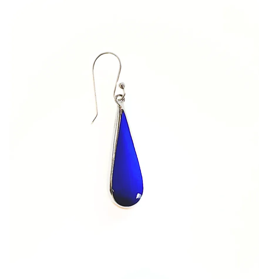 Lapis Lazuli Tear Drop Earrings