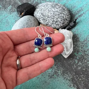 Lovely Lapis Earrings