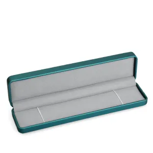 Luxury Round Corner PU Leather Bracelet Chain Box H090