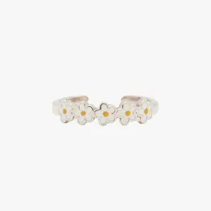 PURAVIDA PAINTED BLOOMS TOE RING