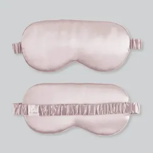 Rose Petal: Mulberry Silk Blindfold in Pink