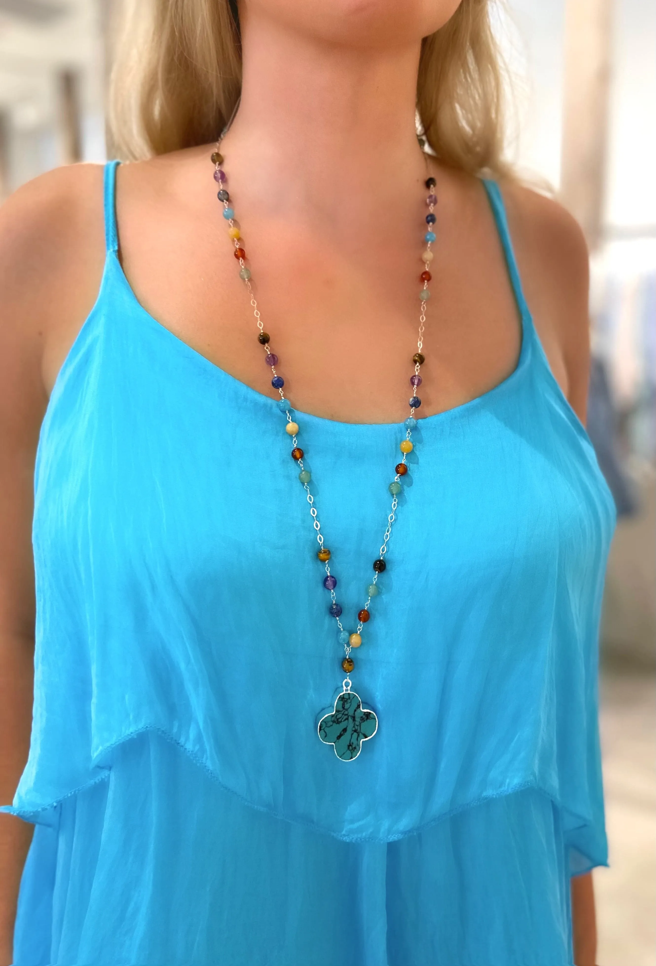Snakeskin Jasper Necklace