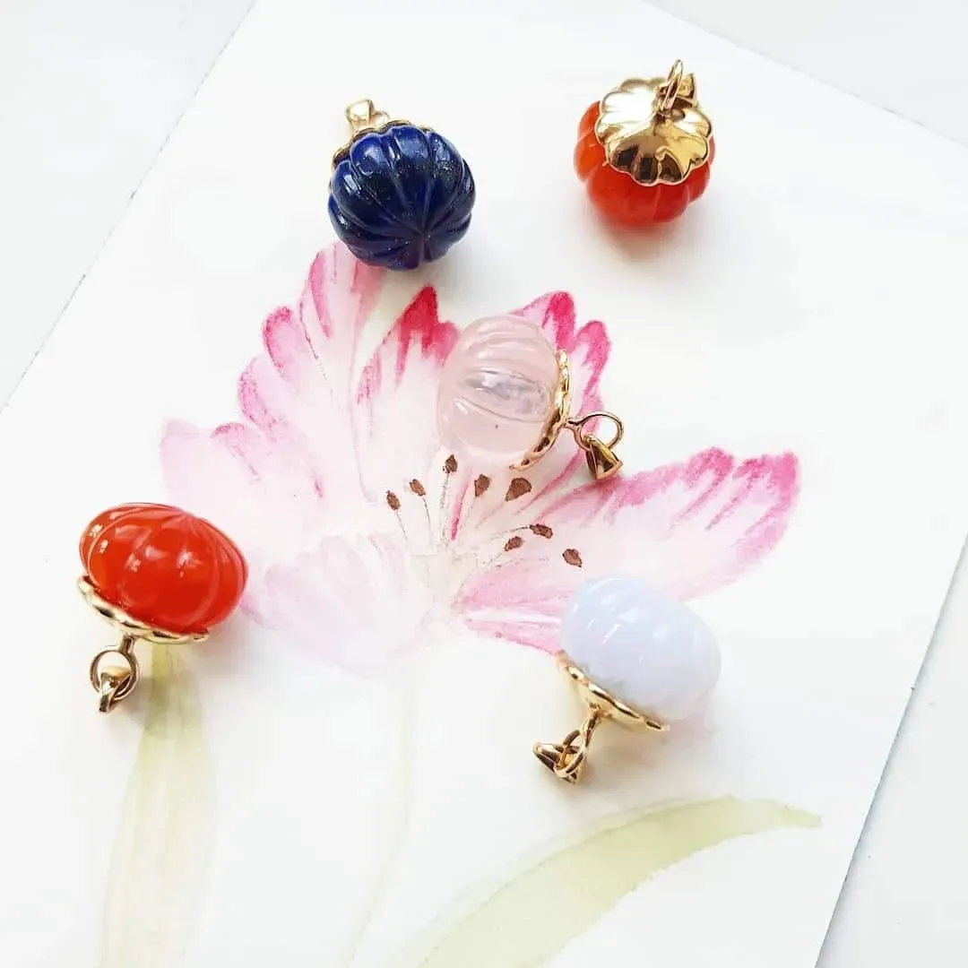 The Mayveda Wren Lapis Lazuli Necklace