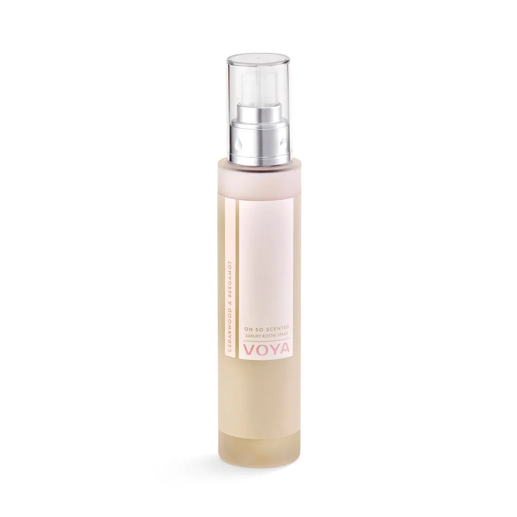 VOYA Oh So Scented Room Spray - Cedarwood & Bergamot